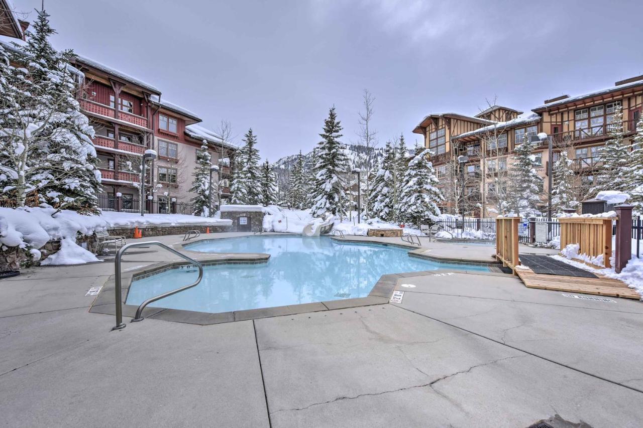 Solitude Mountain Slopeside Ski Condo With Hot Tub! Brighton Exteriér fotografie