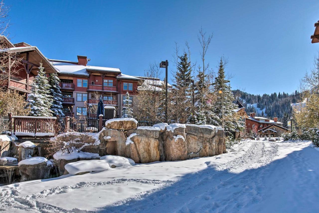 Solitude Mountain Slopeside Ski Condo With Hot Tub! Brighton Exteriér fotografie
