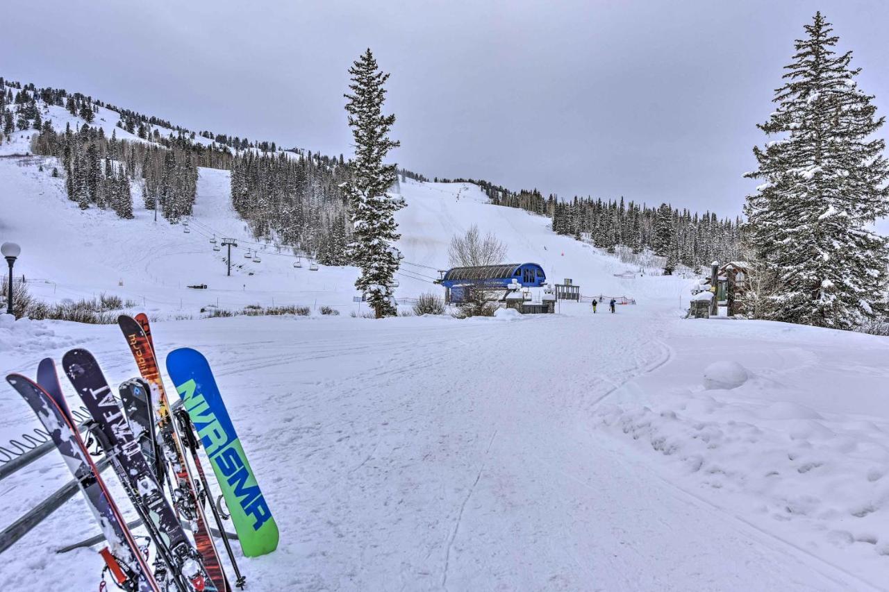 Solitude Mountain Slopeside Ski Condo With Hot Tub! Brighton Exteriér fotografie