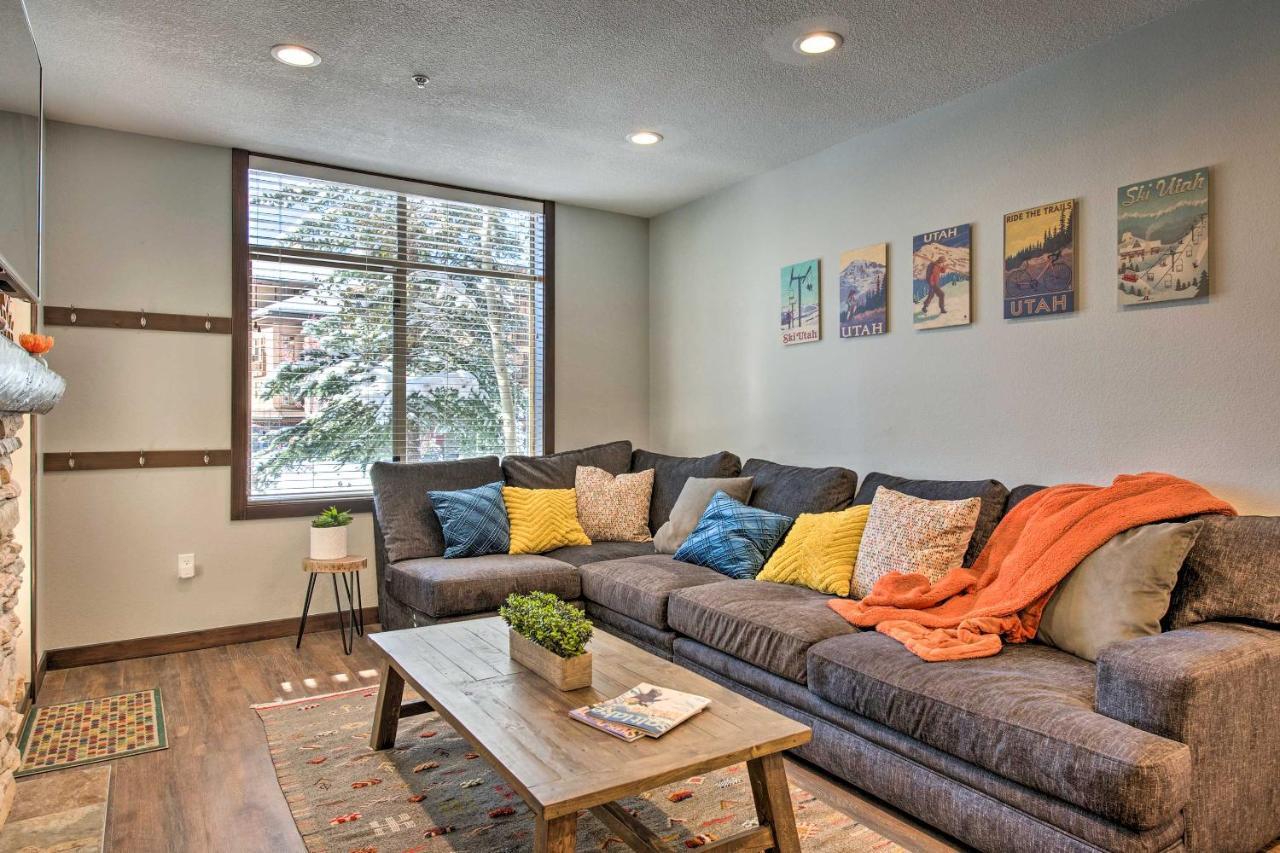 Solitude Mountain Slopeside Ski Condo With Hot Tub! Brighton Exteriér fotografie